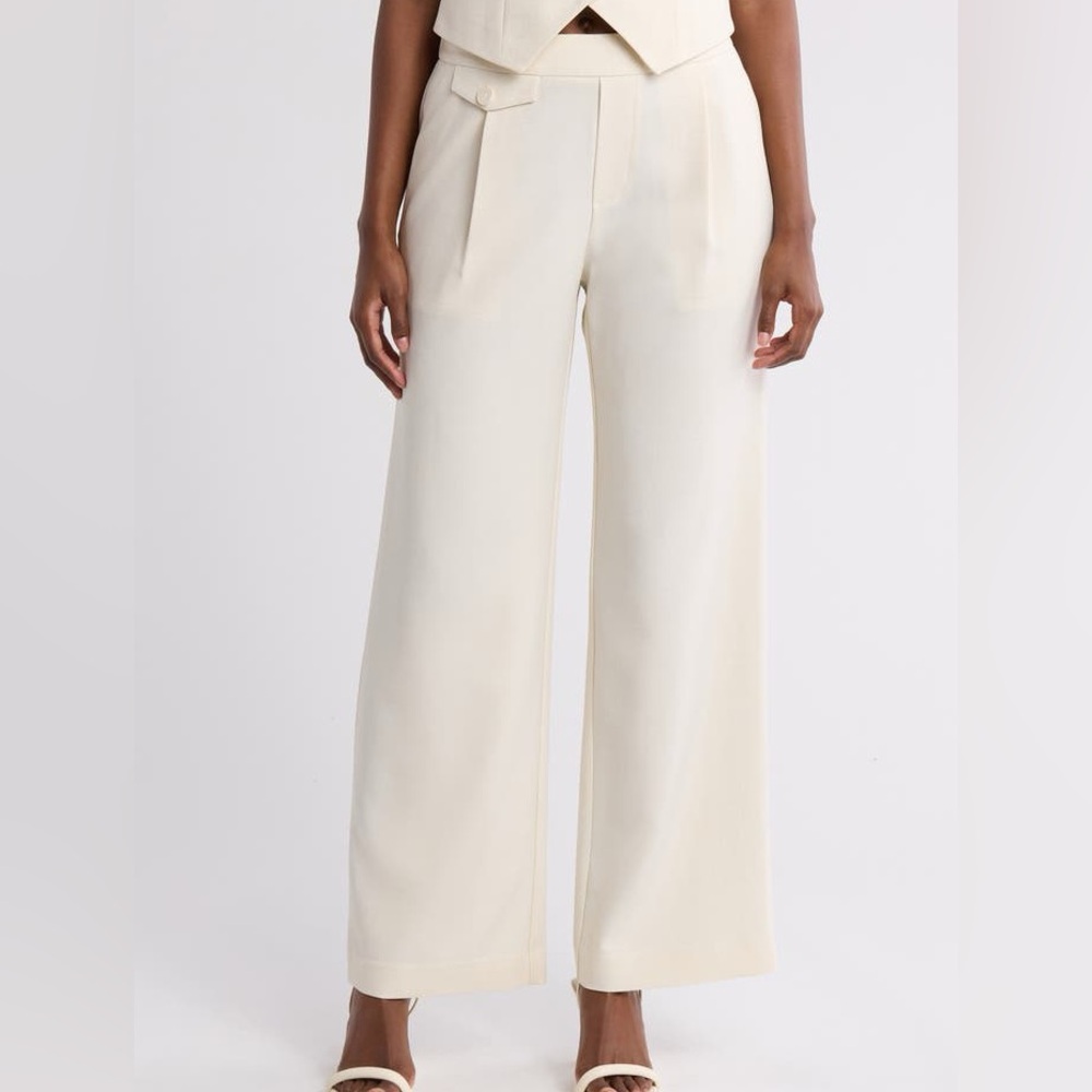 Gemma + Jane Pull-On Wide Leg Pants
Cream